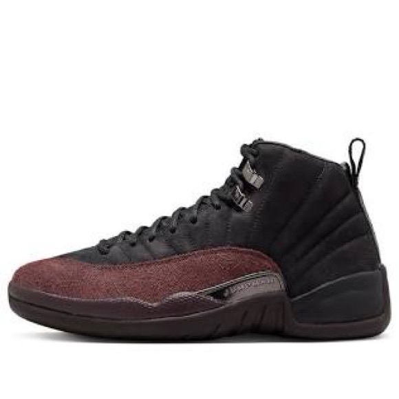 Jordan 12 Retro SP x A Ma Maniere Mid Black Women’s Size 5.5 New with Box - Picture 1 of 6